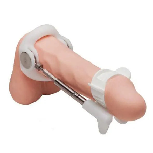 Dispositif d'extension pénienne blanc, réglable, avec technologie de traction avancée, pour croissance sécurisée et confor...