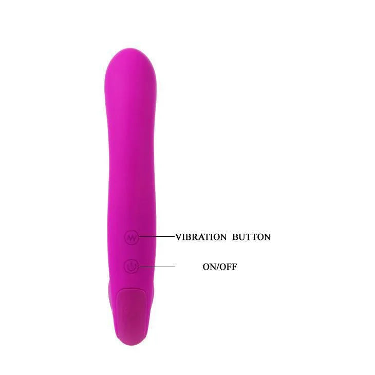 Vibromasseur rose en silicone médical avec deux moteurs, 30 fonctions, étanche, rechargeable, pour couples.