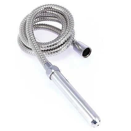 douche anale vaginale acier inoxydable hygiénique ergonomique durable robuste réutilisable stimulation confortable compatibilité universelle entretien simple