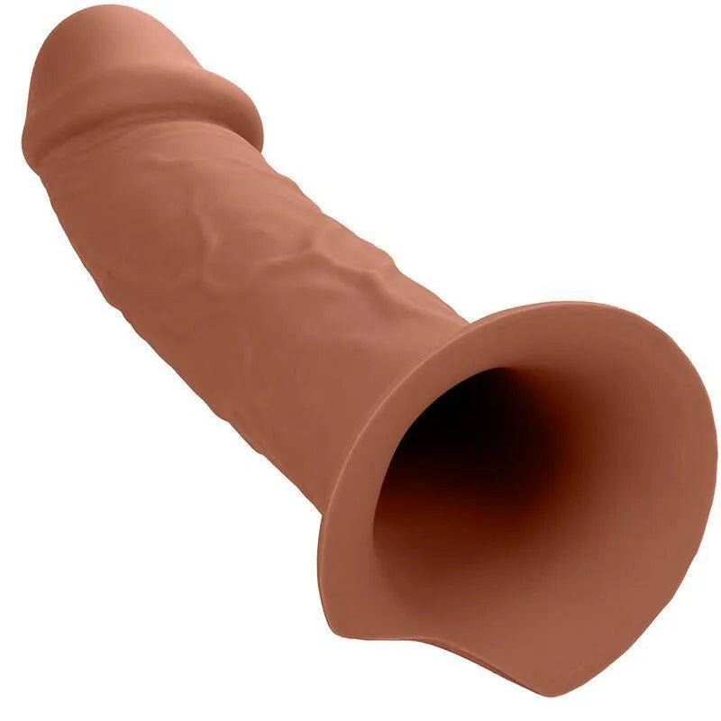 Extension harnais silicone liquide réaliste, couleur chair, 5 cm, design creux, douceur et durabilité, imperméable.