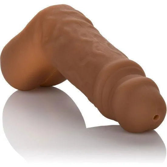 extension pénienne silicone réaliste sensation douce soyeuse veines détaillées polyvalente discrète confortable ergonomique ajustable performance intime naturelle taille idéale