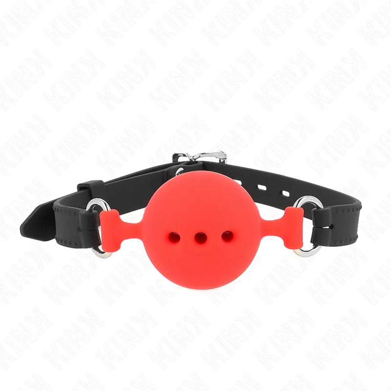 bâillon silicone doux sûrs hypoallergénique réglable sangles ergonomique confortable durable élégant discret polyvalent tailles couleurs variations mors boule