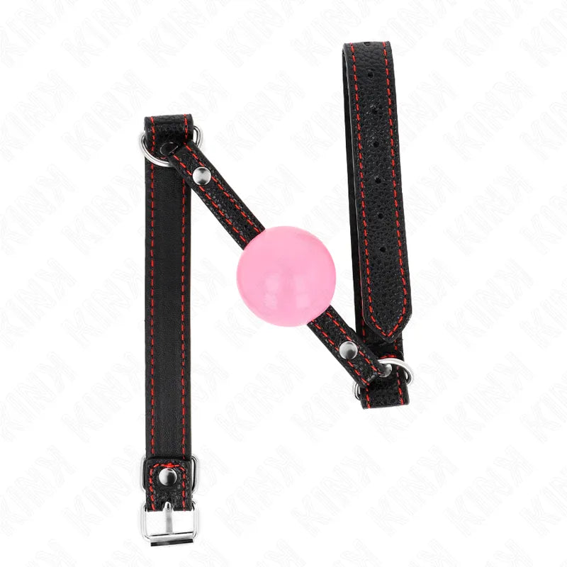 bâillon silicone confort médical ajustable réglable ergonomique souple durable sécurisé maintien silencieux esthétique coloris personnalisable bondage domination soumission