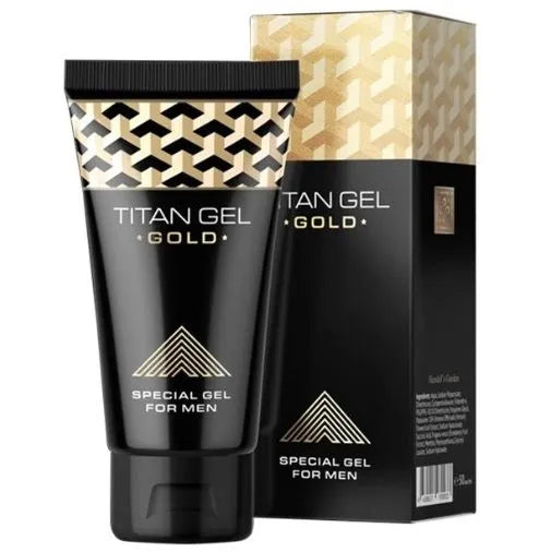 Gel améliorant sexuel Titan Or augmentation pénis 3cm 4cm érections fermes durables puissance endurance certifié EFSA HACCP
