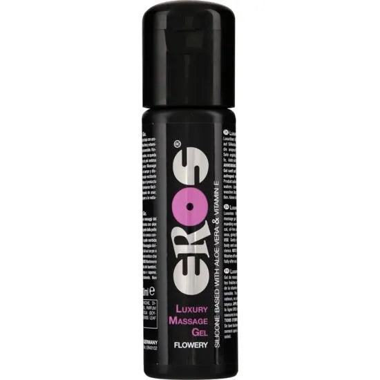Gel Massage Luxe Silicone Femmes Hydratant Aloe Vera Vitaminé Durable Glissant Noncollant Incolore Nongras Parfumé Enivrant Oriental Mystique Allemand Dermatologique