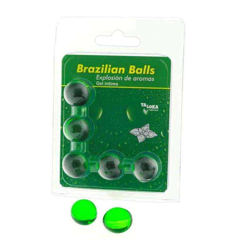 gel intime lubrifiant boules brésiliennes menthe rafraîchissante sensorielle soyeuse fondante progressive libération massage sensuel durable relaxant polyvalent sûr