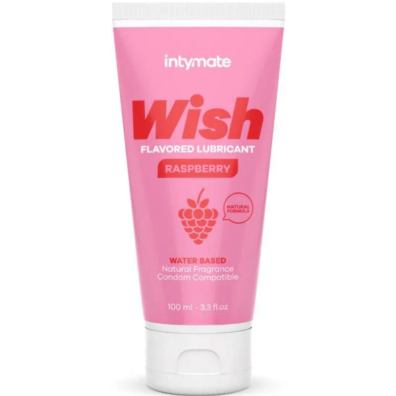 Gel Lubrifiant Bio Framboise Sensuel Hydratant Naturel Testé Dermatologiquement Compatible Latex Hypoallergénique Parfumé Doux Sans Parabènes Certifié Biologique Végétalien