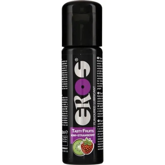 Gel Lubrifiant Fruité Aromatique Gourmand Sensuel Oral Hydratant Aqueux Sansgras TestéDermatologiquement CompatibleLatex MarquageCE FabricationAllemande Flacon100ml GlisseProlongee
