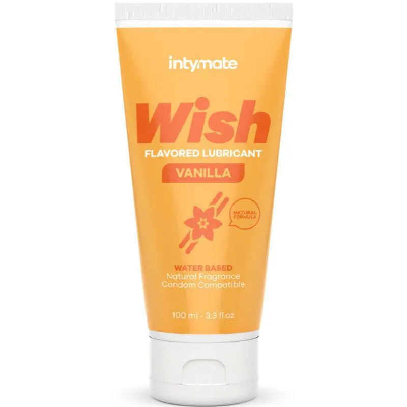 gel lubrifiant vanille bio base eau compatible latex testé dermatologiquement hypoallergénique hydratant doux parfum envoûtant sensation sensorielle naturel
