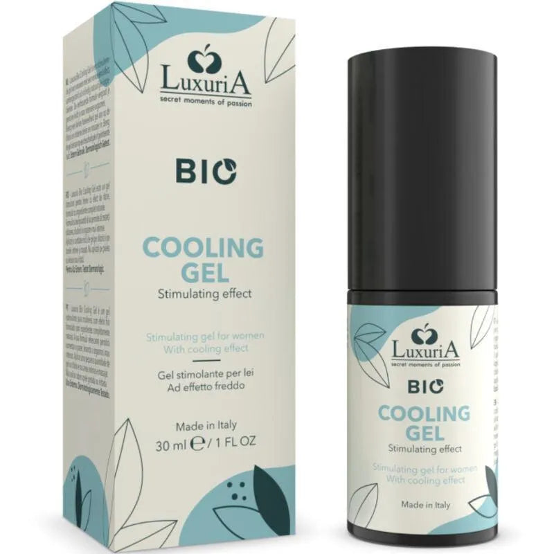 gel stimulant féminin effet froid naturel écologique extraits botaniques revitalisant sensibilité stimulation douceur cutanée compatible latex testé dermatologiquement application facile