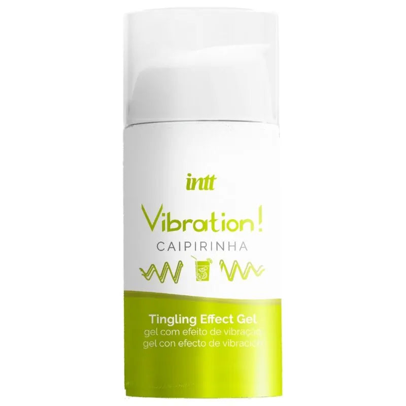 gel stimulant intime caipirinha vibrant amazonie plantes aphrodisiaques effet pulsation chauffage arôme gourmand sensorialité intensité orgasmique