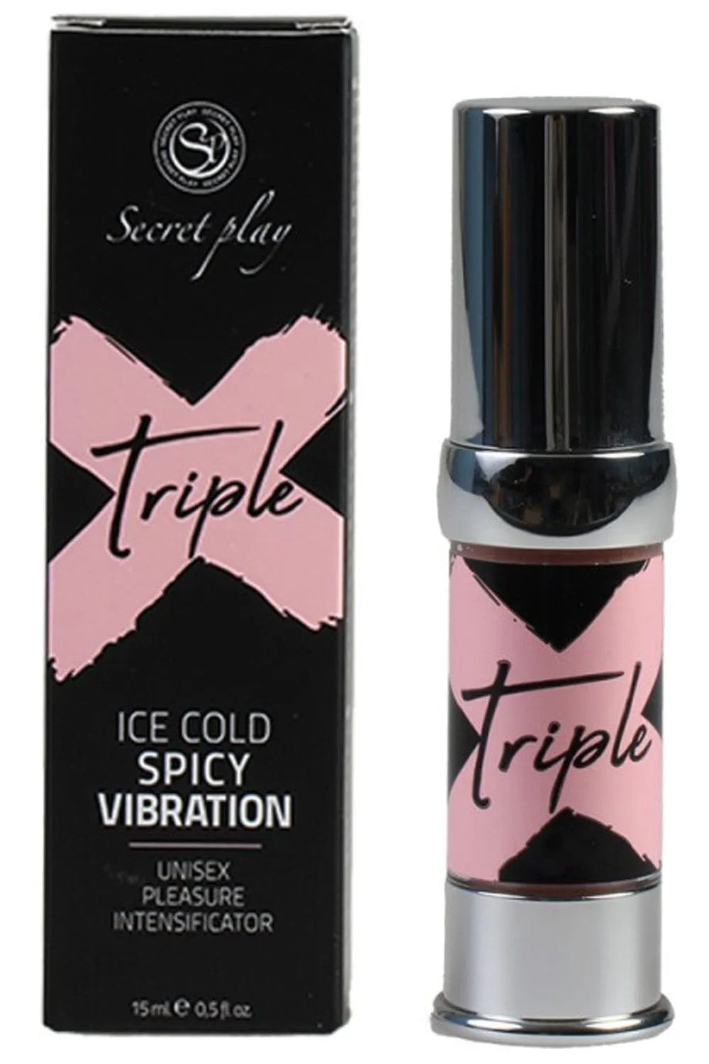 Gel stimulant intime sensationnelle froide piquante vibrante triple action rapide longue durée prolongée huiles naturelles extraits botaniques flacon quinze millilitres
