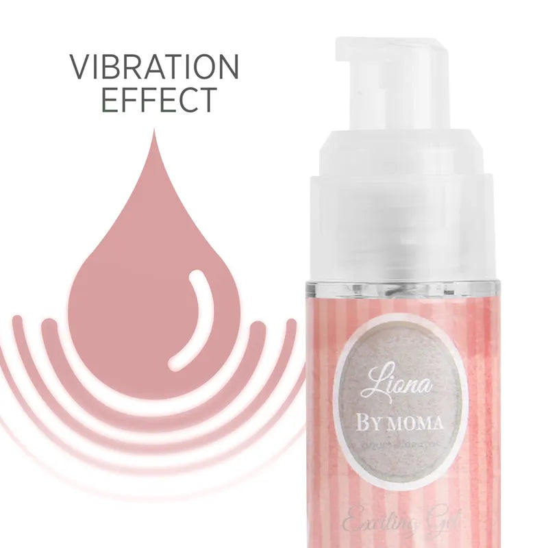 Gel stimulant vibrant intime Liona hydratant apaisant naturel aloé absorption rapide texture soyeuse discret format miniature sensuel