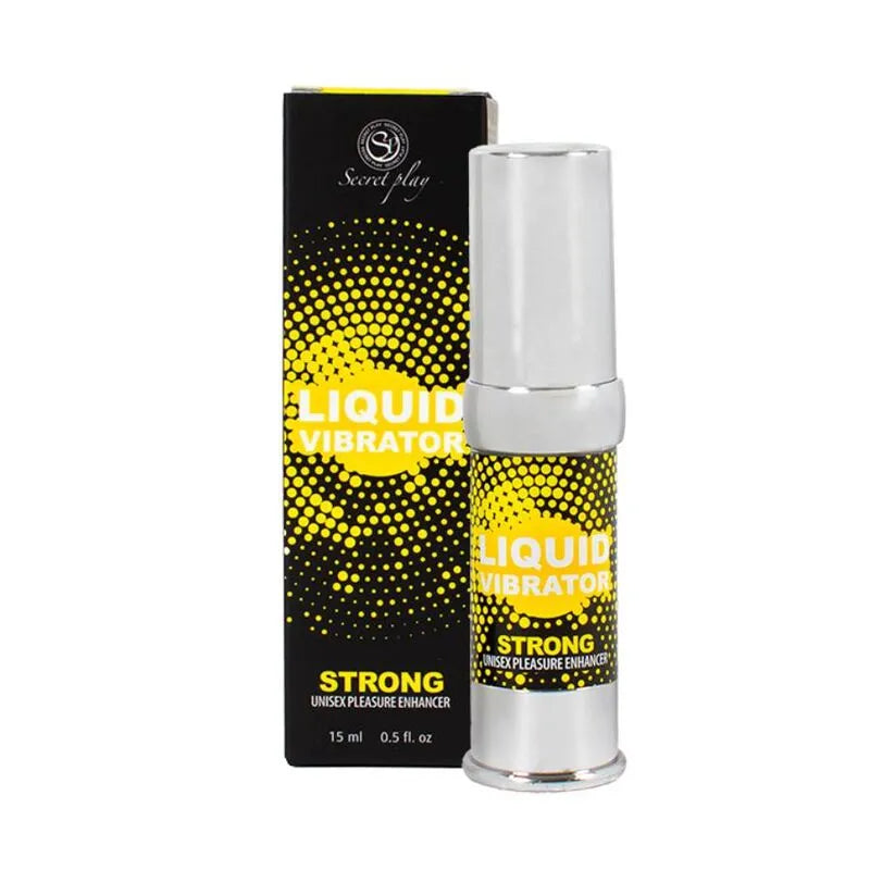 Gel stimulant vibromasseur liquide unisexe sensations vibrantes intenses hygiénique format quinze millilitres distributeur hermétique application précise testé plaisir