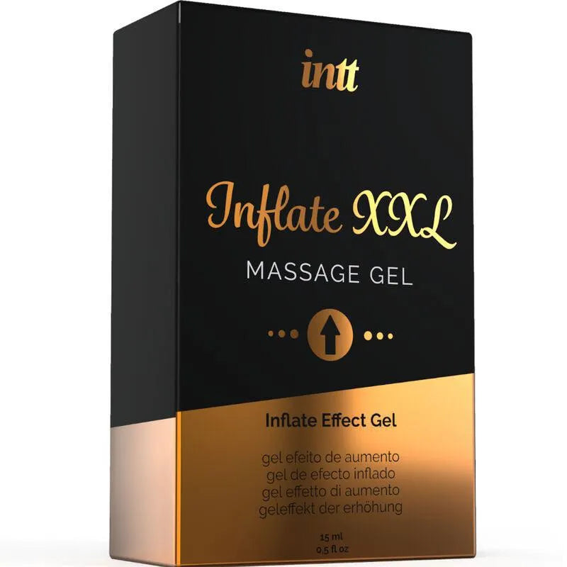 Gel vasodilatateur intime cannelle, tube noir et or, 15 ml, stimule circulation, intensifie érection, goût agréable.