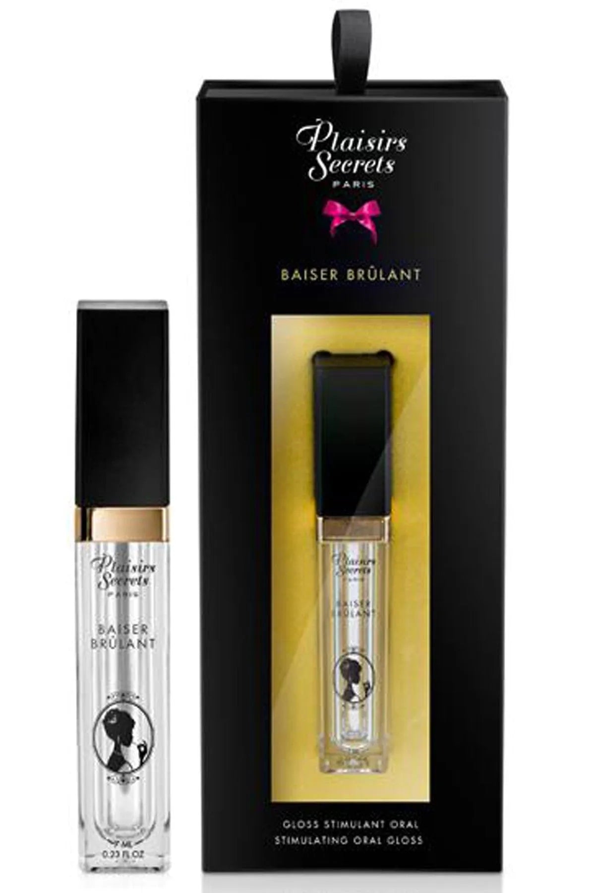 Gloss Baiser Brûlant Effet Feu Glace Fraise Bois Parfum Gourmand Sensationnel Intense Contraste Chauffant Rafraîchissant Sécurisé Normes Européennes