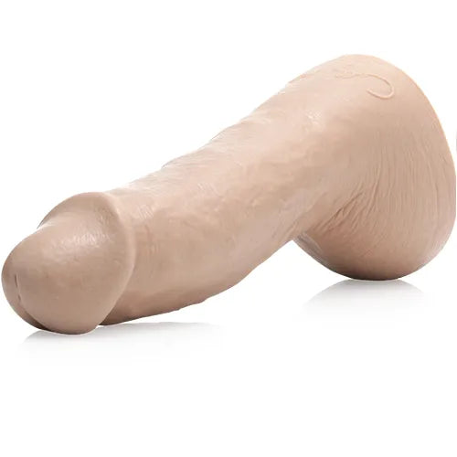 gode ventouse silicone platine qualité supérieure réaliste texture détaillée forme anatomique testicules puissante insertion confortable polyvalent solo couple