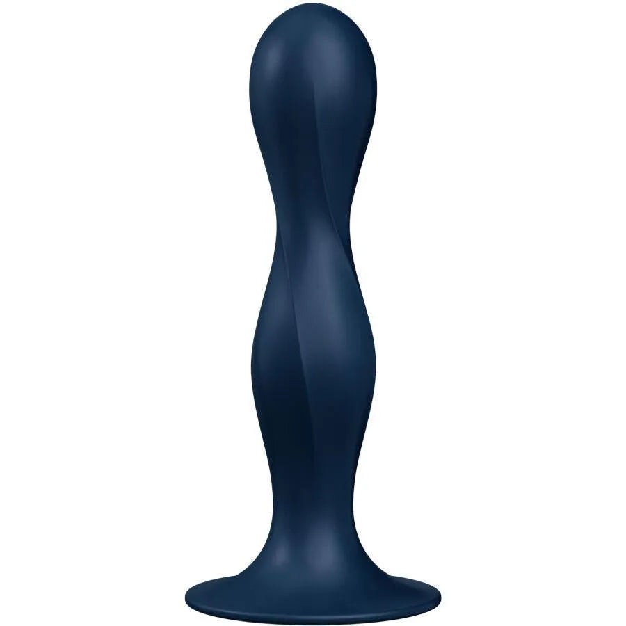 Gode Anal Vaginal Silicone Doux Antiallergique Balles Lestées Mobiles Stimulation Aléatoire Base Ventouse Fixation Solide Étanche Compatible Harnais