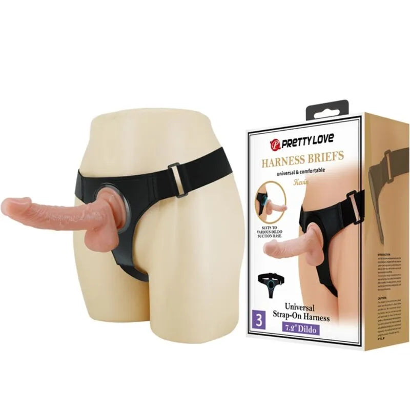 gode ceinture réaliste harnais universel ajustable tige veinée lisse matière douce extensible confortable étanche sensation authentique débutants experts