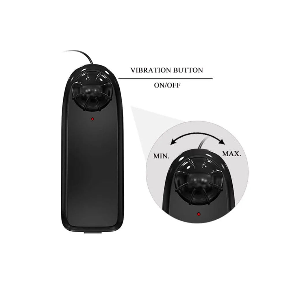 Gode ceinture vibrante noir avec harnais ajustable, télécommande incluse, design ergonomique et hypoallergénique.