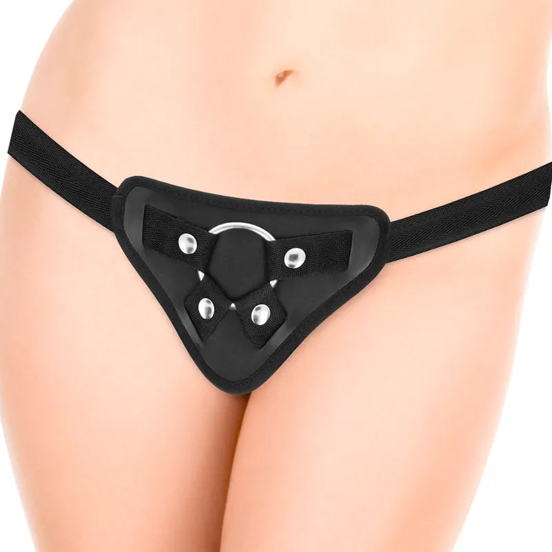 Gode silicone médical noir, texture douce, 23cm, hypoallergénique, sans phtalates ni latex, compatible lubrifiant à eau.