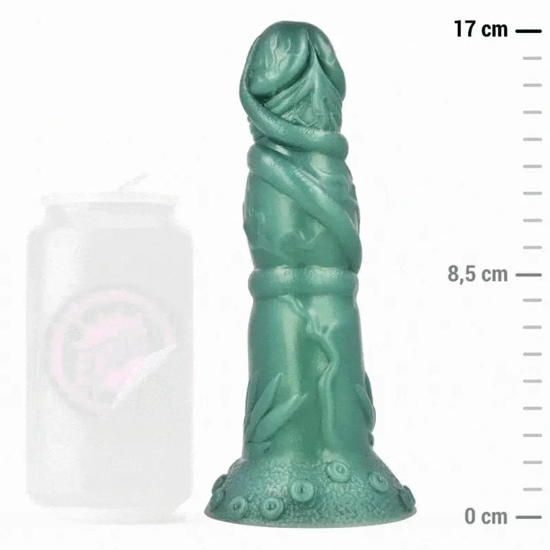 Gode Silicone Mythologie Grecque Épique Plaisir Intense Télécommande Texture Réaliste Courbes Divines Longueur170mm Longueur193mm DiamètreProgressif Base78mm Poids352g Confort Stabilité