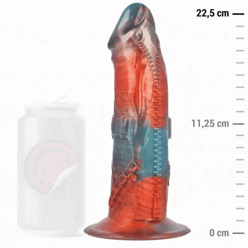 gode vibrant silicone mythique grec talos ergonomique télécommande intuitive multivitesse étanche surface texturé profilé maintien stable profondeur satisfaisante