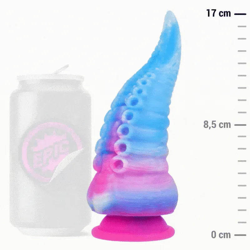 Gode silicone inspiré mythologie grecque esthétique moderne ergonomique insertion précise embout fin stimulation ciblée amplitude sensationnelle
