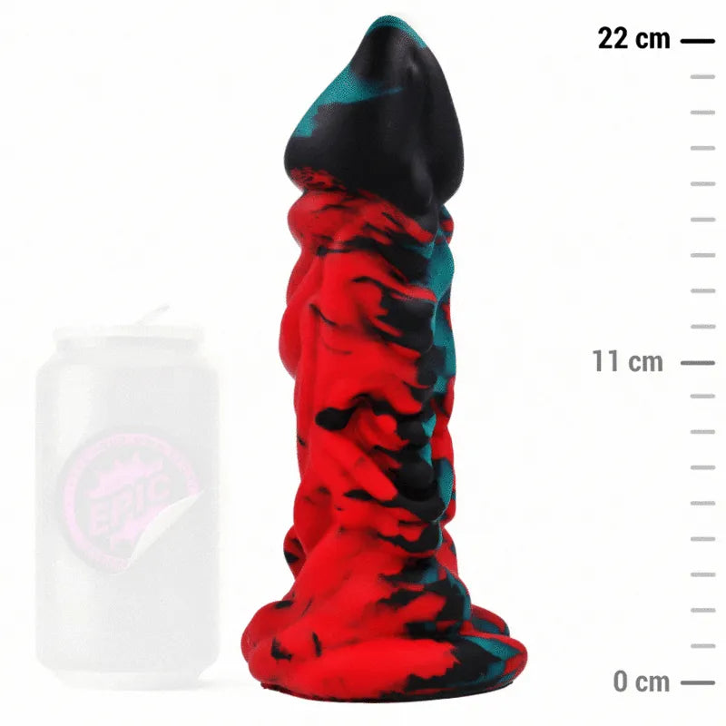 gode mythologique silicone grandeur divine réaliste doux premium texture lisse flexible ergonomique poids lourd profondeur insérable longue base sécurisée satinée