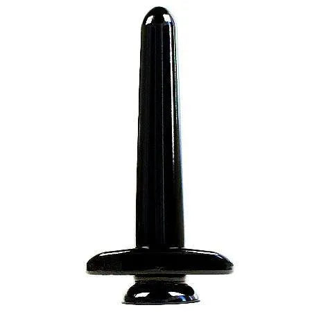 Gode silicone noir 8 pouces, texturé, ergonomique, hypoallergénique, sans phtalates, base ventouse, compatible lubrifiants...