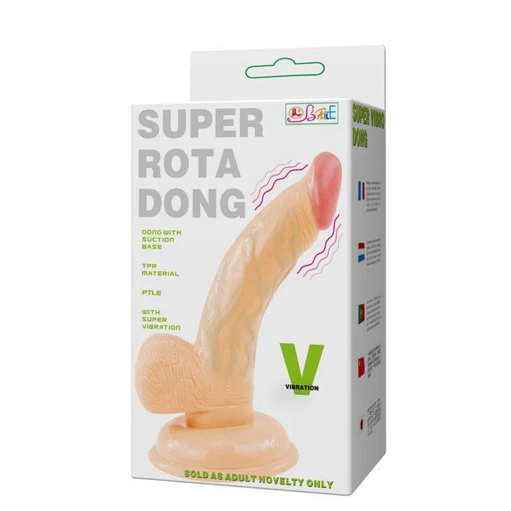 Gode réaliste incurvé marbré avec ventouse, stimulation point G, TPR sans phtalates, télécommande filaire, compact.