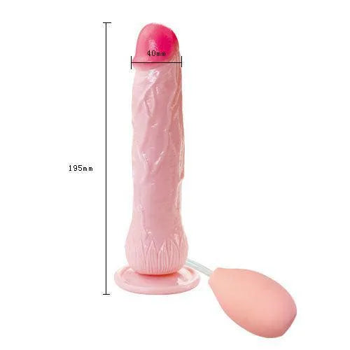 gode réaliste éjaculation simulée ventouse puissante thermoplastique sans phtalates texture douce flexible fixation mains libres surface lisse stimulation