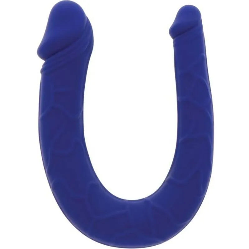 gode réaliste mini double pénétration silicone veiné texture compact polyvalent ergonomique lavable durable hygiénique débutants expérimentés anal bouchon