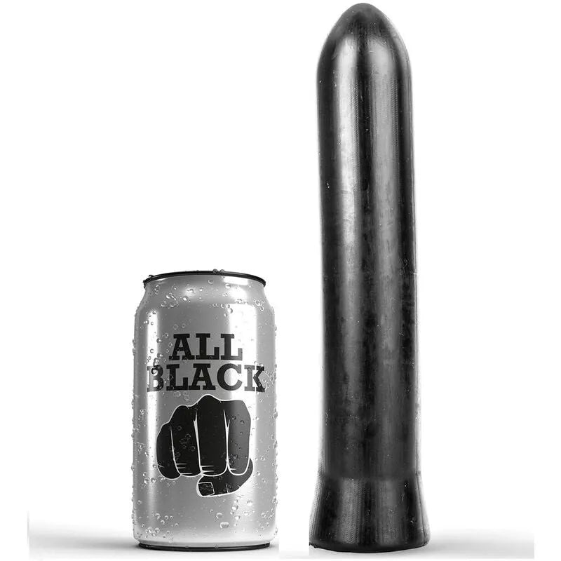 Gode réaliste multifonctionnel noir ergonomique arrondi lisse flexible confortable insertion anale vaginale compatible lubrifiants eau silicone hygiénique emballage discret