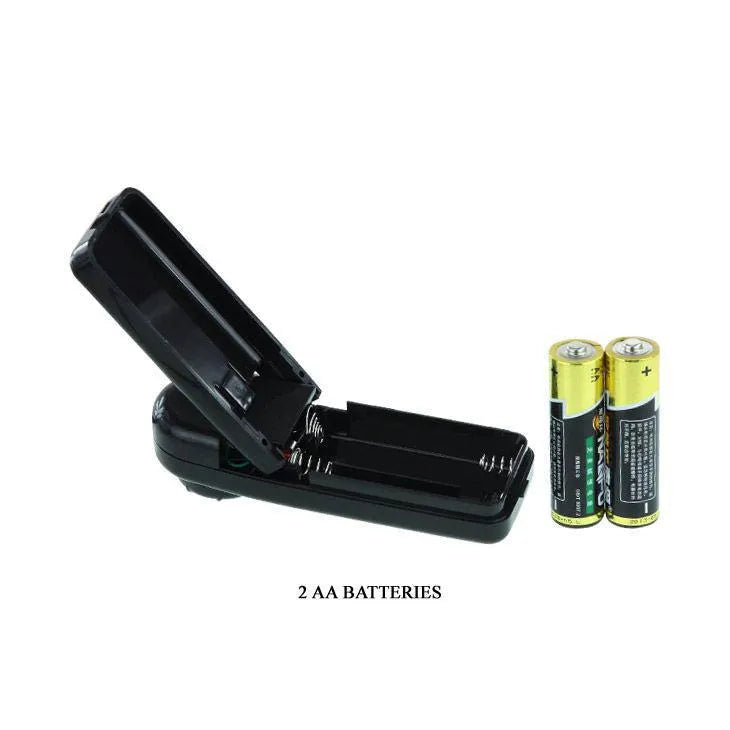 Gode réaliste marbré avec ventouse, tête bulbeuse, télécommande filaire, 205mm, stimulation point G, vibrations réglables.