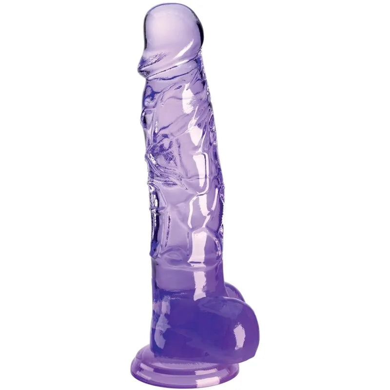 gode réaliste translucide ventouse puissante fixation mains libres flexible veines détaillées tête définie texture TPE hypoallergénique sans phtalates