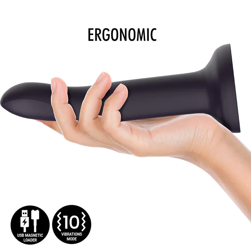 Gode vibrant silicone violet spatial, changeant de couleur, 20 cm, télécommande sans fil, sur fond blanc.