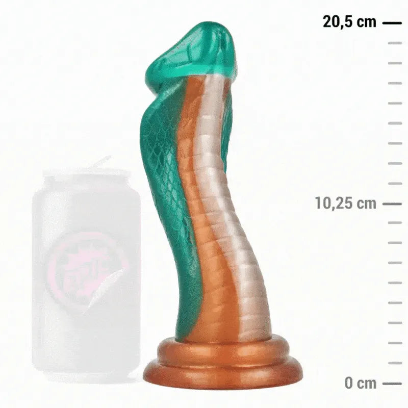 Godemichet silicone mythologie grecque, couleurs éclatantes, forme sculptée, base antidérapante, télécommande incluse.