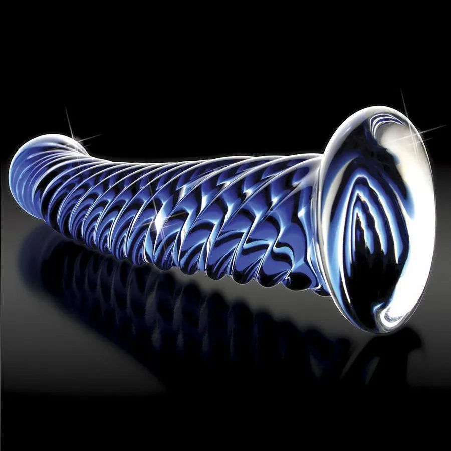 godemichet verre soufflé hypoallergénique artisanal luxueux durable chauffable réfrigérable non poreux compatible lavevaisselle ergonomique taille optimale finition soignée