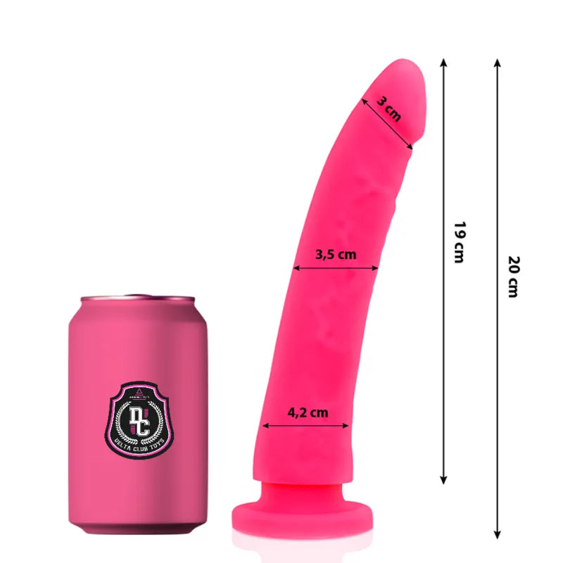 godemichet silicone médical américain hypoallergénique sans phtalates sans latex douce flexible réaliste lisse 20cm 4cm facile hygiénique design discret
