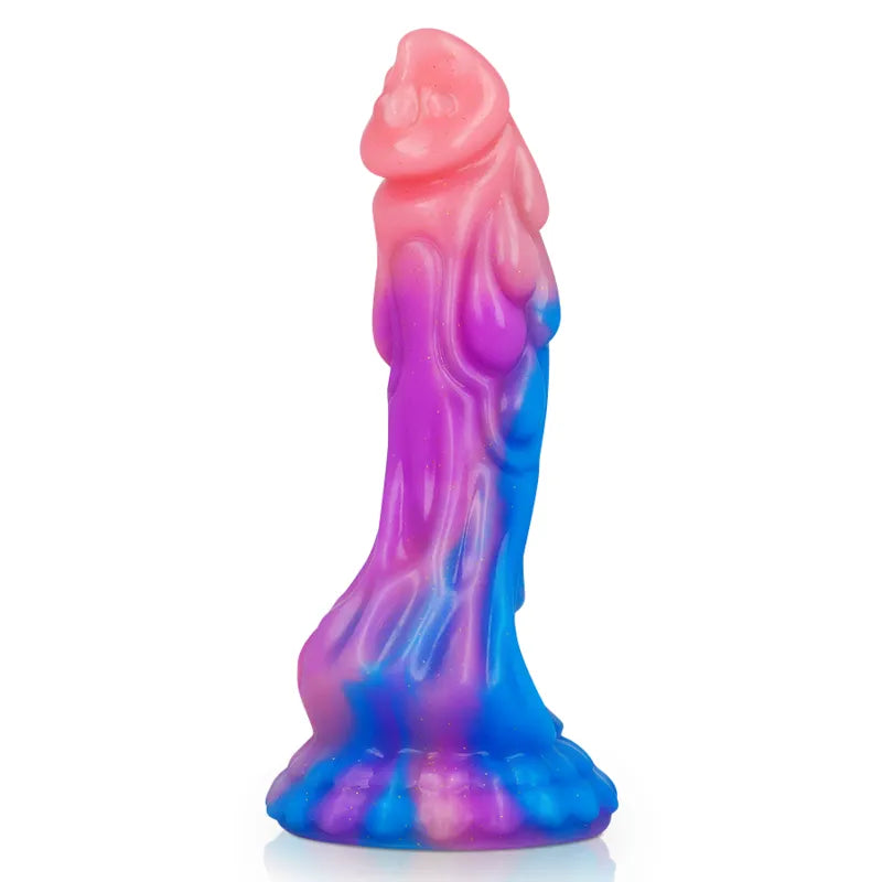 godemichet silicone mythologie grecque ashtar design anatomique courbes sensuelles ventouse mainslibres hypoallergénique liquide flexible doux ergonomique