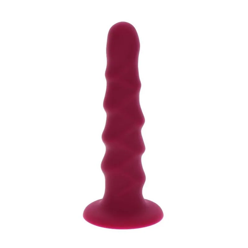 godemichet silicone premium ventouse douze centimètres texture réaliste doux hypoallergénique facile nettoyage mains libres compatible harnais polyvalent stimulation discret ergonomique