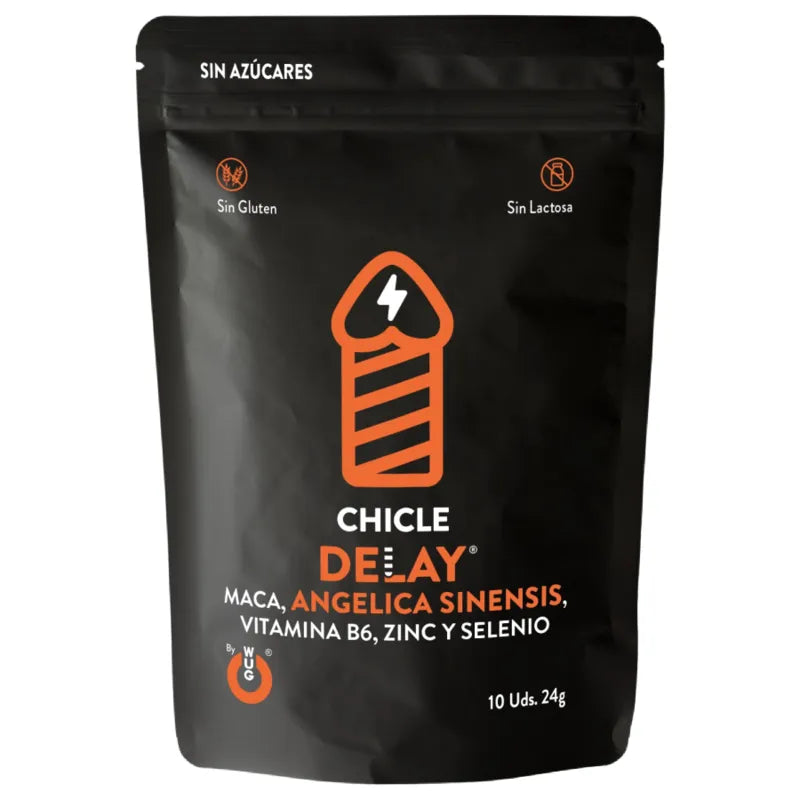 Gomme Fonctionnelle Éjaculation Précoce Angélique Sinensis Ginseng Maca Zinc Sélénium Vitamine B6 Action Rapide Absorption Buccale Végétalien Sans Sucres Ajoutés