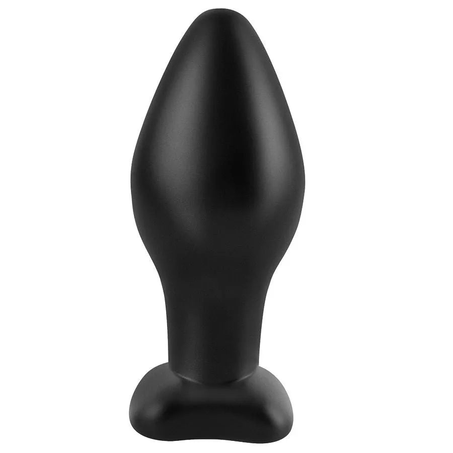 grand plug anal silicone hypoallergénique Elite sans phtalates embout conique tige bombée base ergonomique longueur insérable