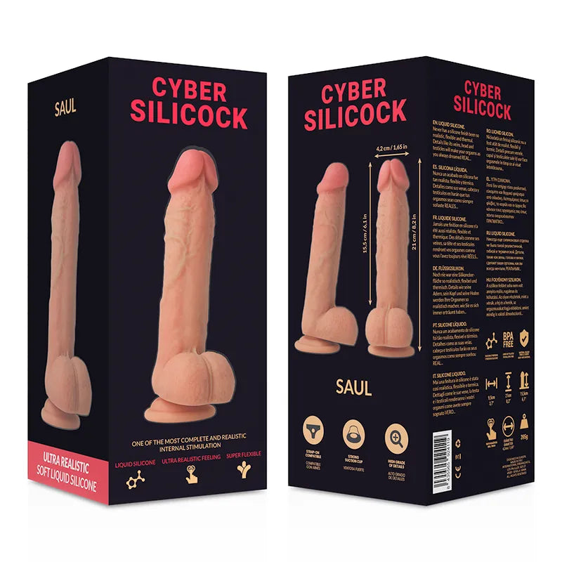 Harnais cybersilicium ergonomique, vinyle doux, taille universelle, anneaux interchangeables, silicone hypoallergénique.