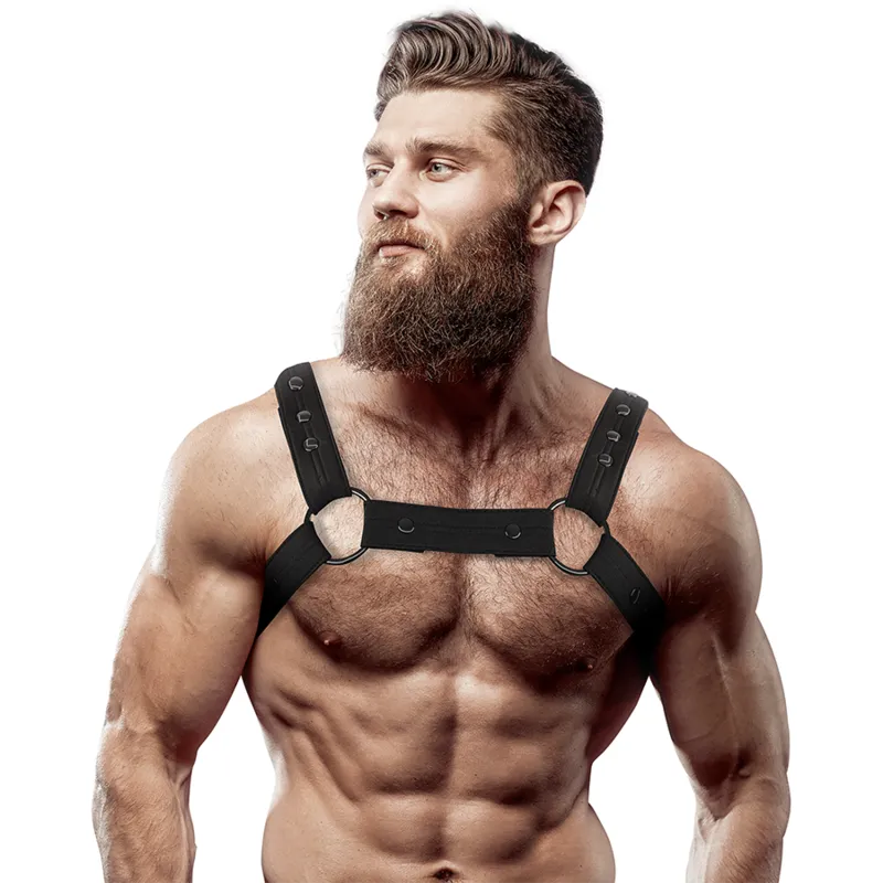 Harnais De Poitrine Cuir Végétalien Homme