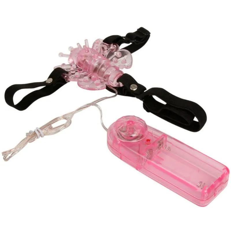 Harnais Papillon Vibrant Rose Réglable Tpr