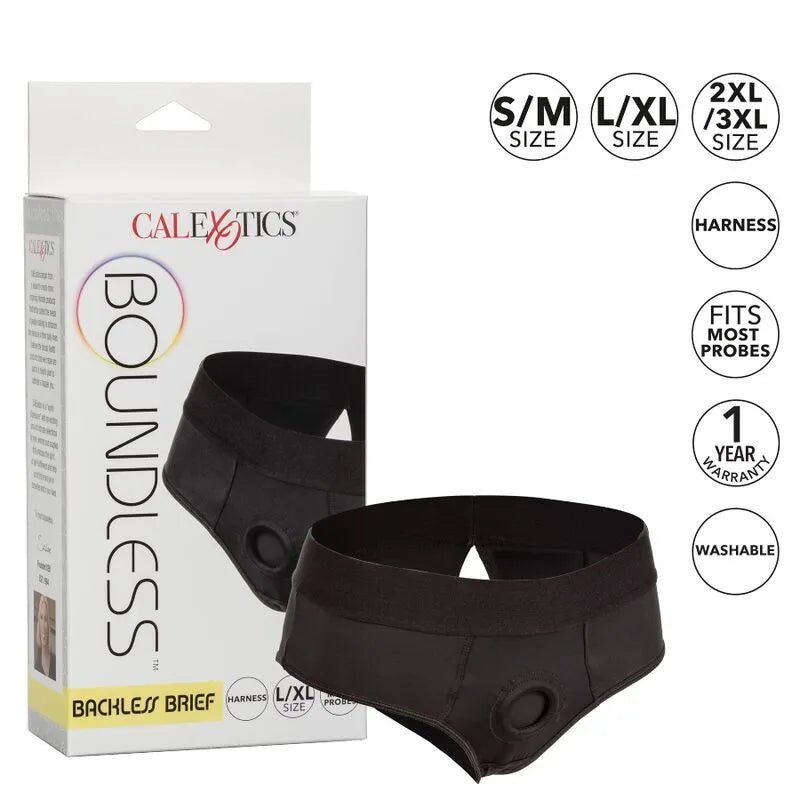 Harnais Slip Dos Nu Confortable Pour Pénétration