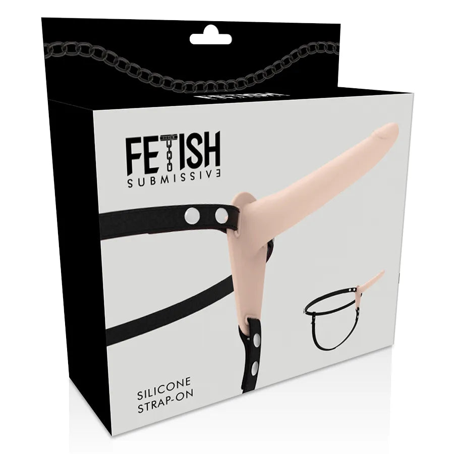 Harnais Strap-On Débutant Silicone Doux
