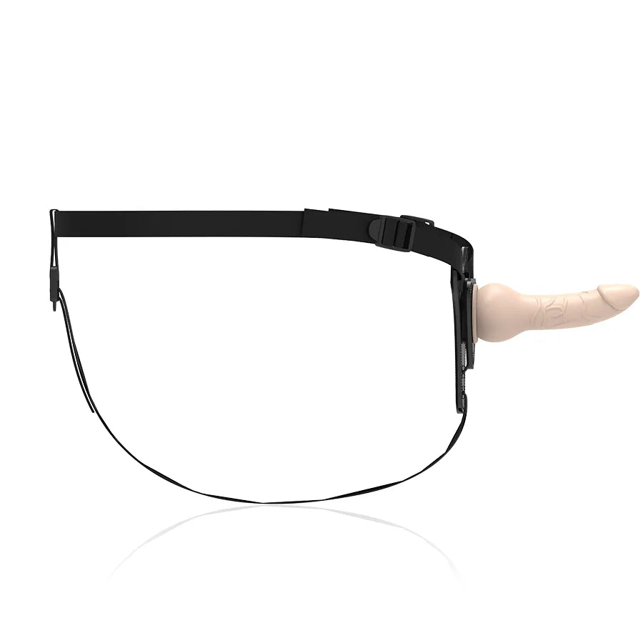 Harnais Strapon Silicone Doux Pour Débutantes